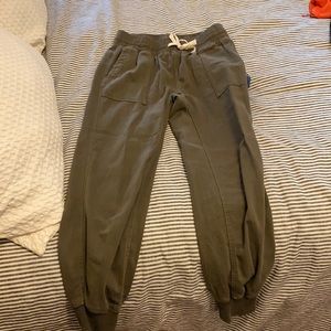 Zara cotton/ linen jogger pant